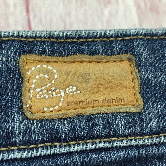 💸Paige Denim Rising Glen Bootcut denim Jean sz 28 - Picture 12 of 14